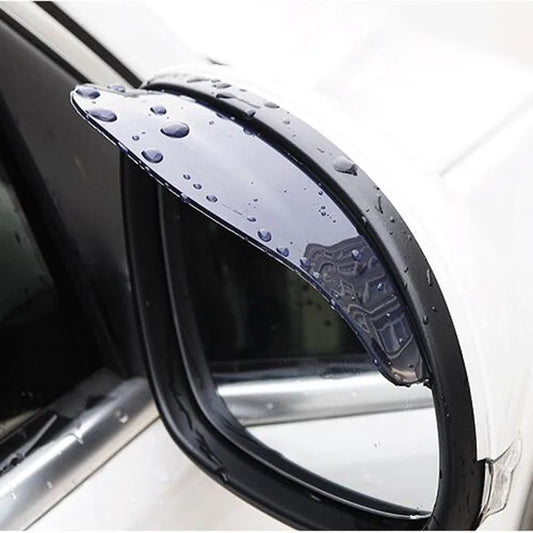 Universal Flexible PVC Side-View Mirror Protector Rain Cover