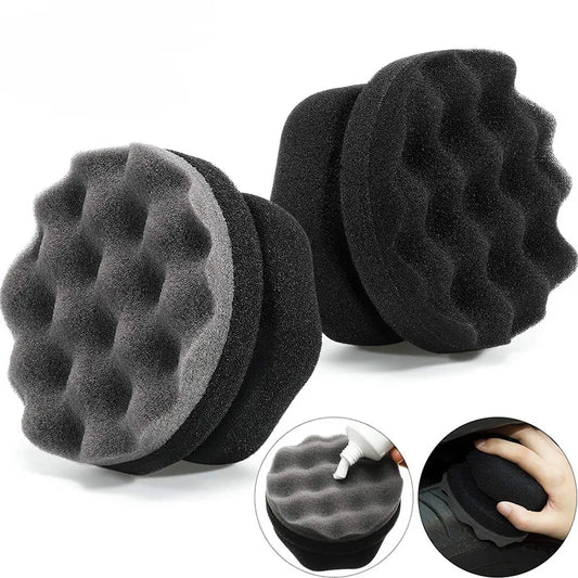 Car Wax Polishing Sponge Hexagonal Grip