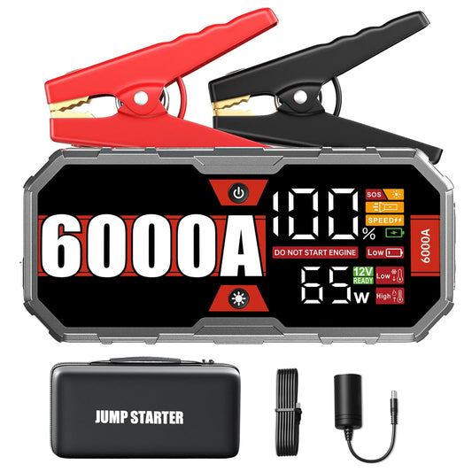 6000A Portable Car Jump Starter