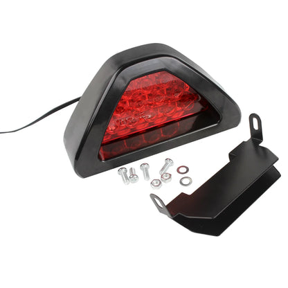 Universal High Brightness Waterproof  Blinking Triangle Rear Tail Brake Lamp