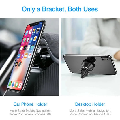 Magnetic Car Phone Holder And Air Vent Mont Stand Holder